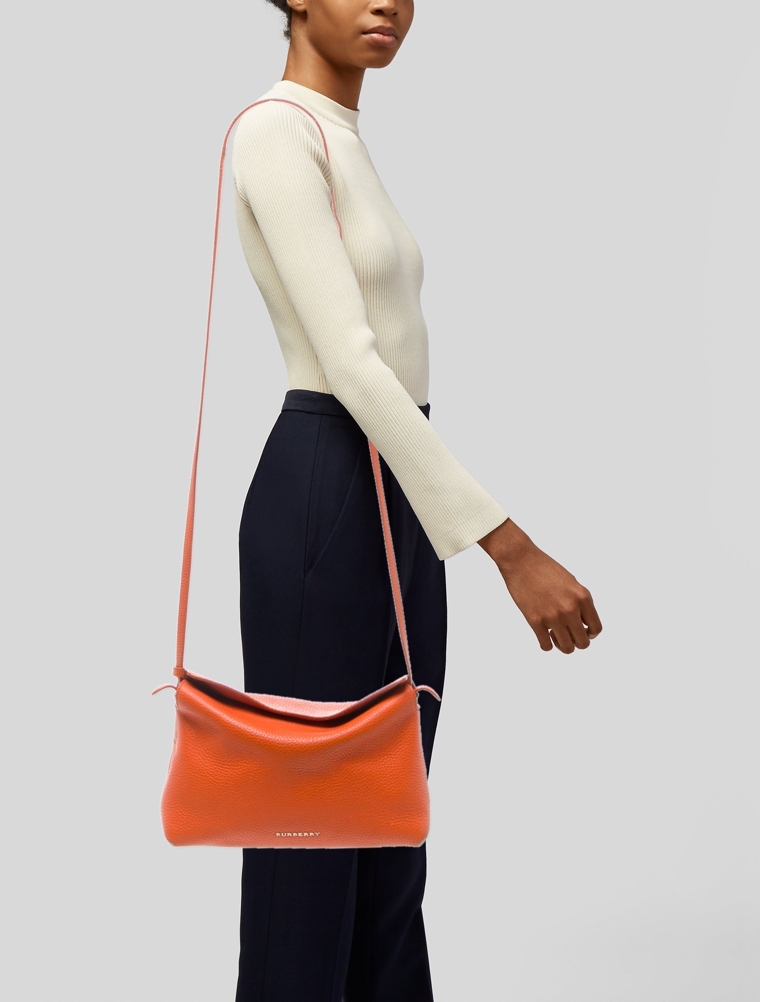 Burberry Leather Evening Bag